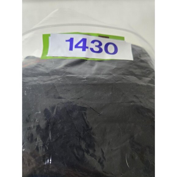 HT Denim Hi-Rise Carpenter Pants Womens 26 Black Red Stitch Wide Leg Utility - Picture 13 of 13